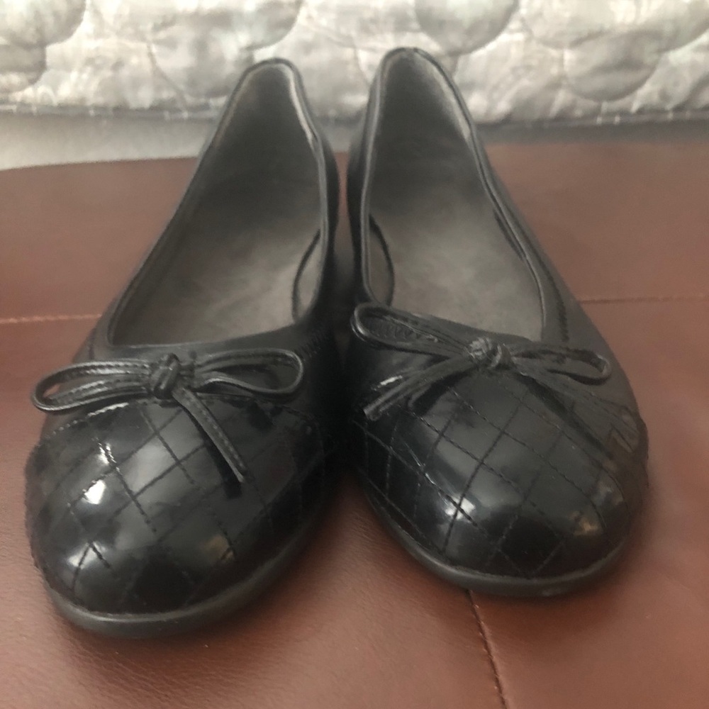 Aerosoles quilted cap toe ballet flat